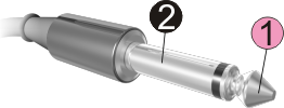 2.5 mm mono jack